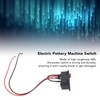 2PCS Pottery Machine Power Switch Push Button Safe Heat Resistant