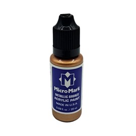Micro-Mark Metallic Bronze Paint, 20ml