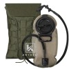 KRYDEX Tactical Hydration Carrier MOLLE Pack 1.5L Water Bladder for