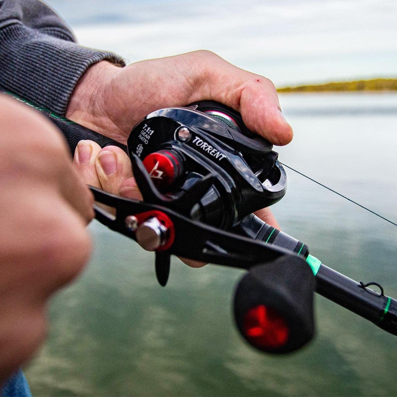 Piscifun Torrent Baitcasting Reel 5.3:1 Right Handed Bass Fishing Reel