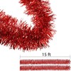 6 Rolls Tinsel Garland Christmas Tree Decorations Wedding Birthday Party