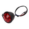 Motorcycle Retro Round LED Taillight Brake Running Light Universal for