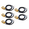 5PCS Inductive Proximity Switch 2 Lines Normally Open IP65 ABS