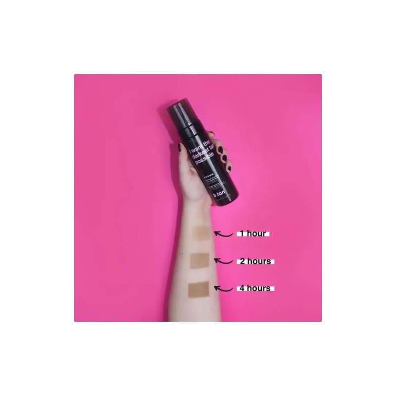 B.tan, I Want The Darkest Tan Possible - Espuma Autobroncead