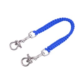 Camera Retractable Lanyard Diving Camera Rope, Camera Housing Carry Lanyard for Dive Clips (Royalblue)