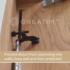10 Pack Hinge Door Stoppers, Heavy Duty Door Stopper Hinge,