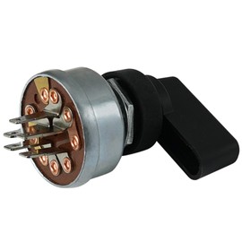 5 Terminal 4 Position Starter Ignition Switch for Mi-ller Welder 217680 207073 Includes Handle and Grommet System