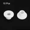 sourcing map 10pcs Flanged Sleeve Bearings Plastic Bushings ID 9mm