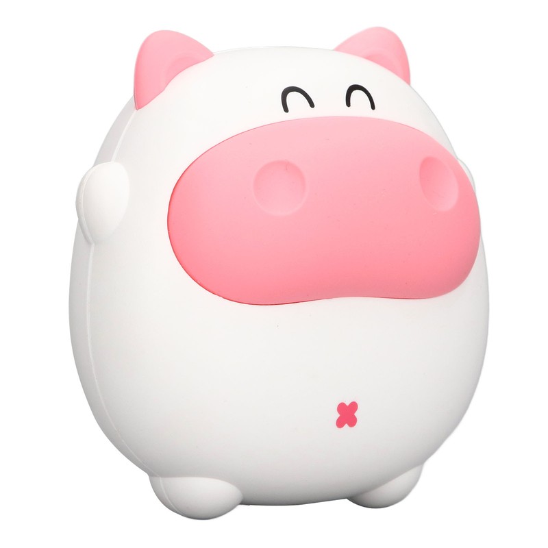 Hand Warmer Cartoon Pig Shape 2 Levels Temperature Adjustment USB