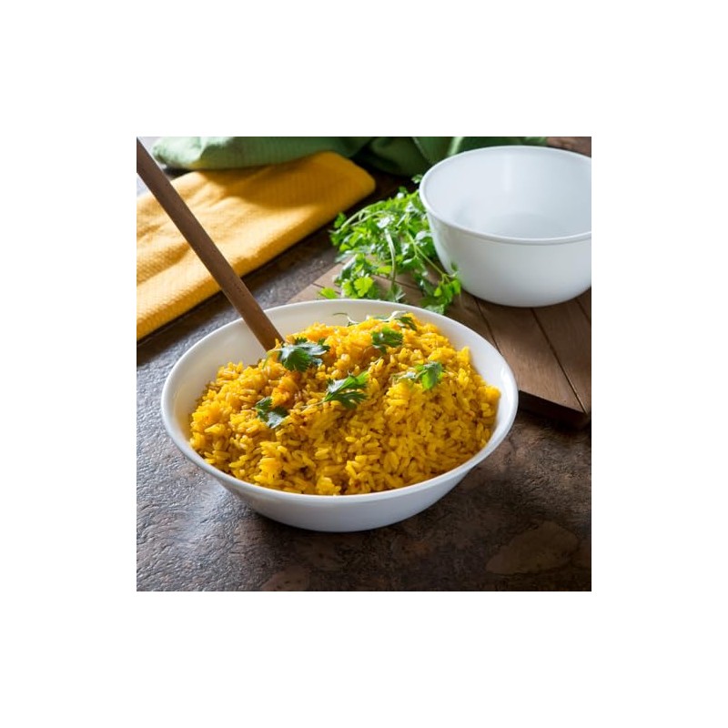 Corelle Livingware 1-Quart Serving Bowl, Winter Frost White, Pack of