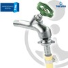 tecuro Tap Matt Chrome-Plated with Toggle Top 1/2 Inch Male