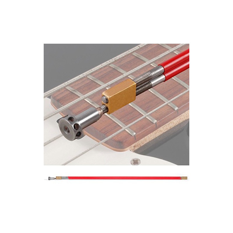 StewMac 2-Way Adjustable Hot Rod Truss Rod, with 1/2"-diameter Spoke