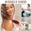 [WENJESO] 4 Pcs Carded Matte Painted Geometric Design Side/Bangs/Birth Hair