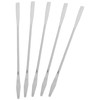 SUPVOX 15pcs Stainless Steel Makeup Mixing Spatula for Cosmetics Blending