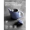 Sweese 221.110 Teapot, Porcelain Tea Pot with Stainless Steel Infuser,