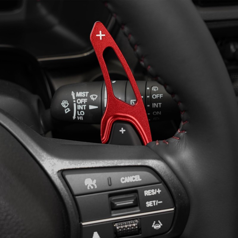 Thenice Compatible with Honda Civic Aluminium Alloy Paddle Shifters Paddle