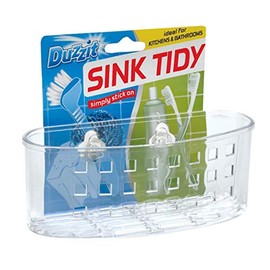 Duzzit Sink Tidy-Ideal for Kitchens & Bathrooms, 15.8 x 11.8 x 6.2 cm