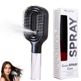 2-in-1 Detangler Brush, Hair Brush with Water Spray