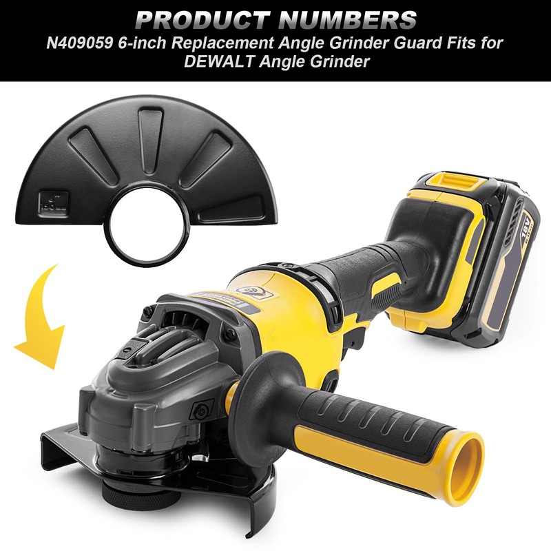 Angle Grinder Guard N409059 for Dewalt Grinder DCG414-6 in