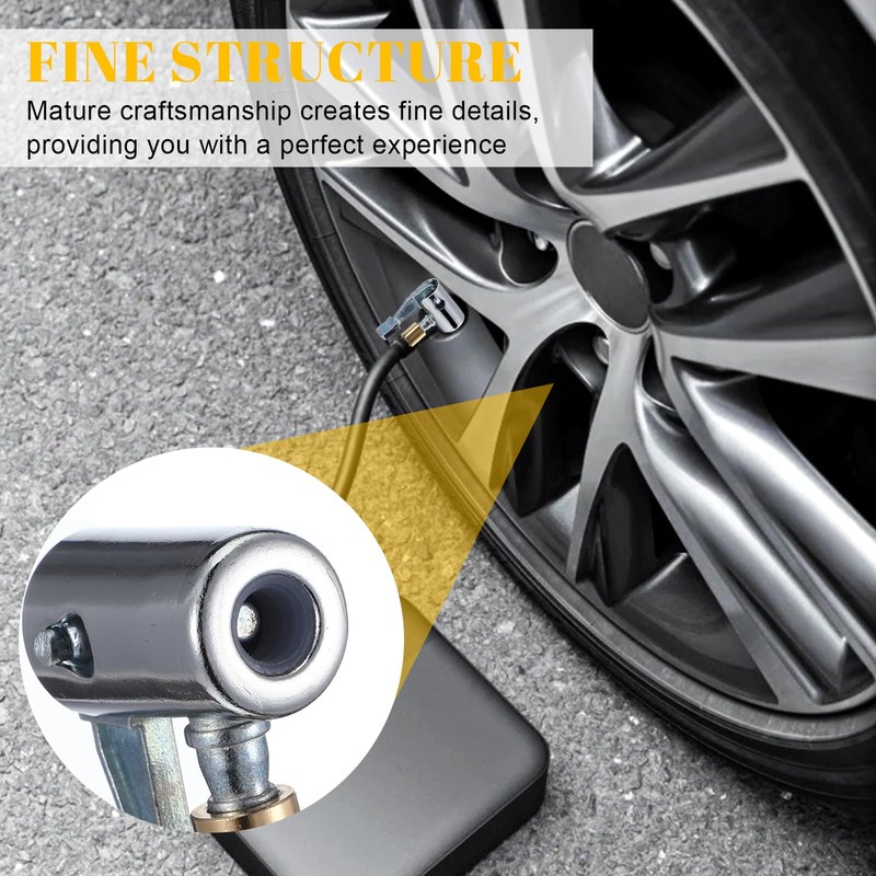 HJZHII Pack of 2 Tyre Inflator Car Tyre Valve, Valve