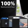 Nighton 100% Blackout Window Cover, 24"x60" No Drill Portable Blackout