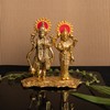 Wonder Care Lakshmi Narayan Statue with Great Detail in Ivory