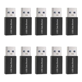 Daiilg 10Pcs USB Blockers Data Sync Blockers USB Connector Against Jacking Adapters for Blocking Data Sync
