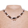 BlueRica Shark Tooth on Tiger Brown Coconut & Puka Chip
