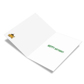 The Best Card Company - Funny Birthday Pun Card, 5x7 Inch, Multicolored, Includes Envelope, Made from 30% Recycled Content, No Batteries Required