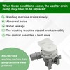 Upgraded AHA75673404 AHA75673402 Washer Drain Pump Assembly Compatible with LG