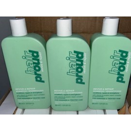 Hair Proud (3 pack )Hair Proud Revive & Repair SHAMPOO 12.17 fl oz ea -
