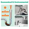 Drain Snake Hair Drain Clog Remover - 4 Pack Shower