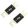 BOJACK 2PCS 80A ANL Fuse Holder and 2PCS 80Amp 32VDC
