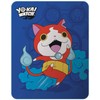 Yo-kai Watch 044684 Fleece blanket, polyester, blue, 110 x 140