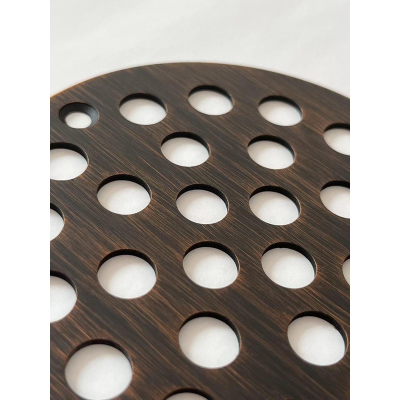 Poyde 4 Inch Screw-in Round Shower Drain Cover Replacement Floor