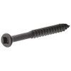 Hillman 47312 Square Drive Black Phosphate Trim Screws #6 x