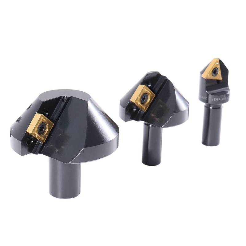 Accusize Industrial Tools, 1/4'', 1/2'' and 1-1/4'' 82 Degree Indexable