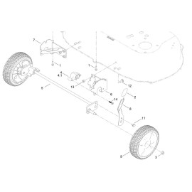 Toro Genuine Toro 120-7043 & 120-9535 Lever Grip Wheel Adjustment Arm TimeMaster