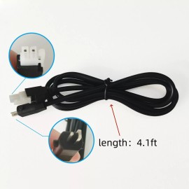 Tempurpedic Input Power Cord Cable for Adjustable Bed Base Tempurpedic Ergo Ease Power Prong