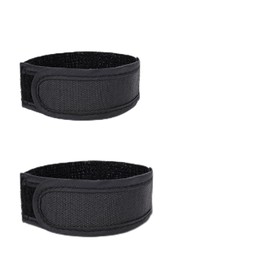 LSYZHX 2 Pcs No Buckle Belts For Men Belt Bro for Men No Buckle Belt Elastic Belt Men (Black, 2M)