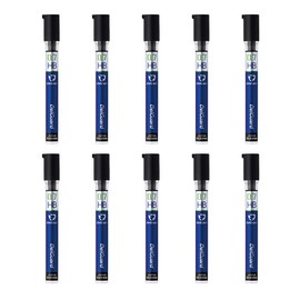 Zebra B-P-LDB10-HB Delguard Mechanical Pencil Leads, 0.7 HB, 10 Pieces