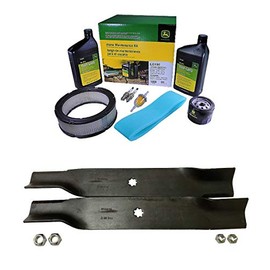 John Deere Original Equipment Model LT170 Maintenance Kit + Standard Blades, 38" Mower Deck