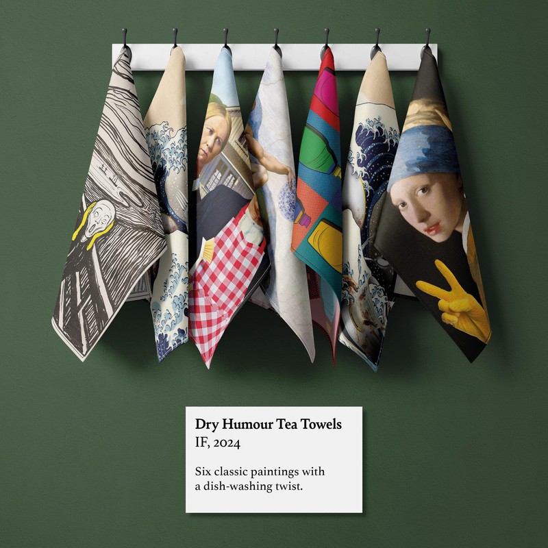 IF Dry Humour - Tea Towel - The After Dinner