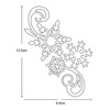 Snowflake Christmas Metal Die Cuts,Merry Christmas Flower Border Lace Edge