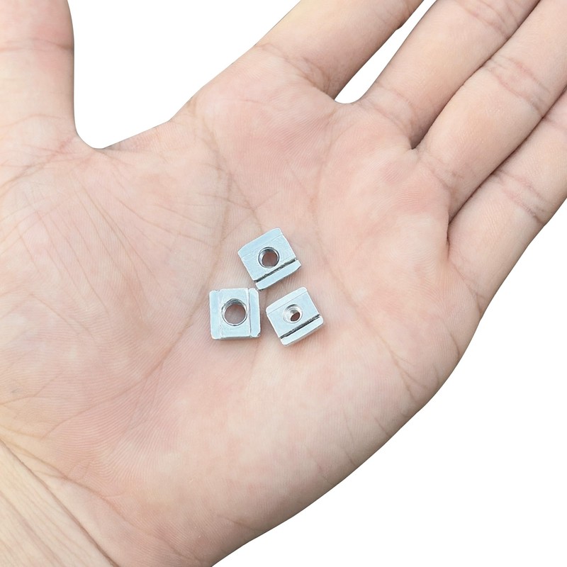 120 PCS T Sliding Square Guiding Nuts for 2020 Series