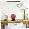 Parliky 1piece Basketball Display Stand and Holder for Memorabilia Black