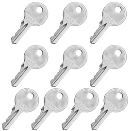 Scissor Lift Key 455, 10 Pack 455 Ignition Keys, 455 Key Compatible with Scissor Lifts Boom Lifts Genie Lifts Skyjack Lifts Terex Lifts Snorkel Manlift Upright, Heavy Equipment Keys
