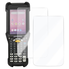 2PCS Tempered Glass Screen Protector for Symbol Zebra MC9300 MC930B-G Handheld Barcode Scanner Mobile Computer Glass Protectors 9H Scratch-Resistant HD Protective MC9300 Screen Protector