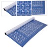 ABOOFAN 1Pc Periodic Table of Elements Poster Chemistry Chart for