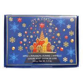 Ivy & Castle Luxury Soap, Scent: Apple Cinnamon, 150g